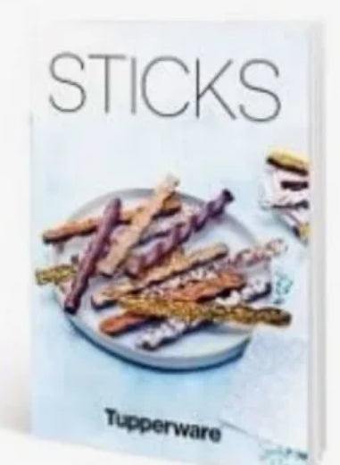 Receptenboek 'Multiflex Sticks’ – Tupperware Stockverkoop